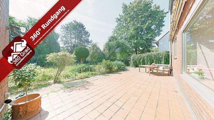 Sonnenverwöhnte Terrasse