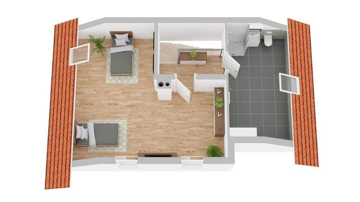 Grundriss Dachgeschoss