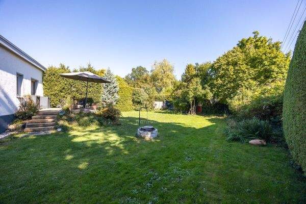 Nicht einsehbarer Garten