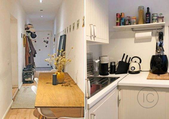 EG Hinterhaus - Flur - Küche 