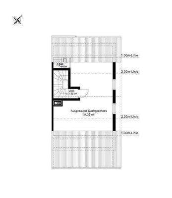 Grundriss Dachgeschoss
