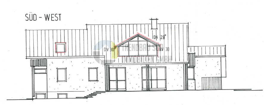 Süd-West Ansicht 1992