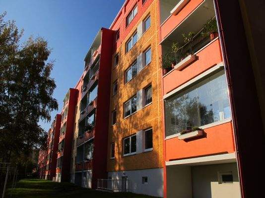 Objektansicht Balkonseite