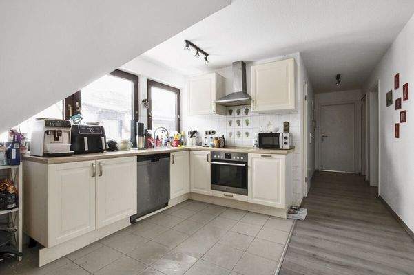 Küche/Flur im Obergeschoss