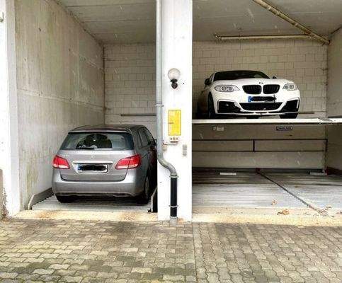 überdachtes Hubsystem