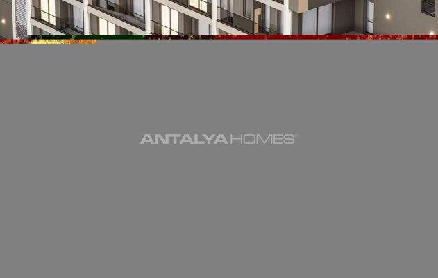 Flats with Aqua Park and Pool Access in Altıntaş Antalya