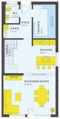 Grundrissvorschlag Erdgeschoss