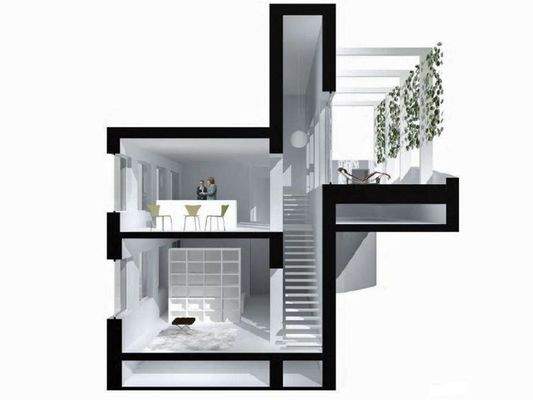 Visualisierung Maissonettebüro