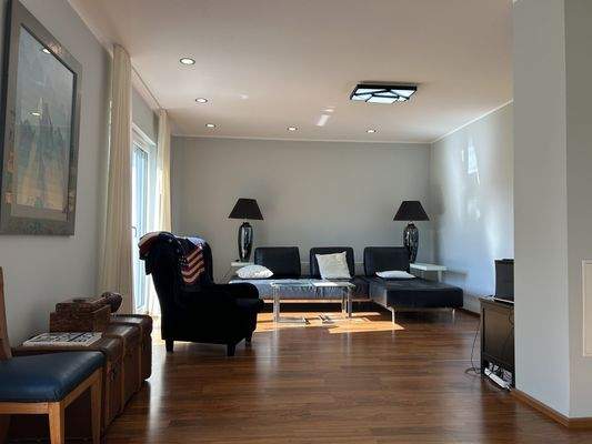 Blick ins Wohnzimmer