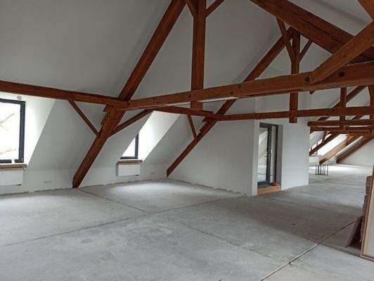 Blick Richtung Westen - Tür zur Loggia