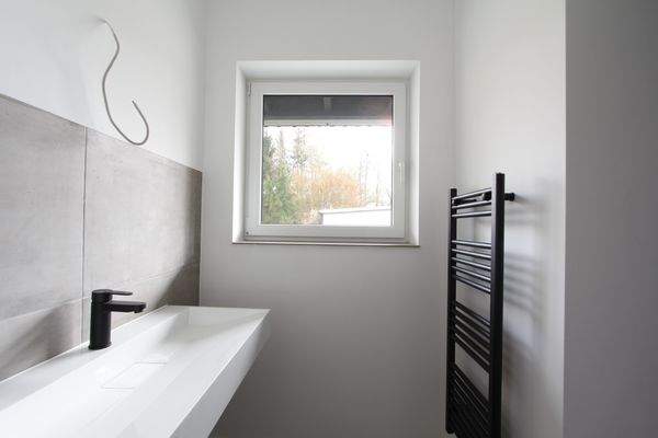 Tageslicht-Badezimmer...