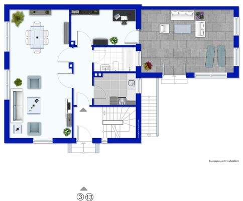 Grundriss Erdgeschoss