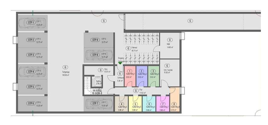 Grundriss Kellergeschoss