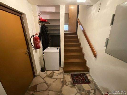 Kellerabgang im Haus