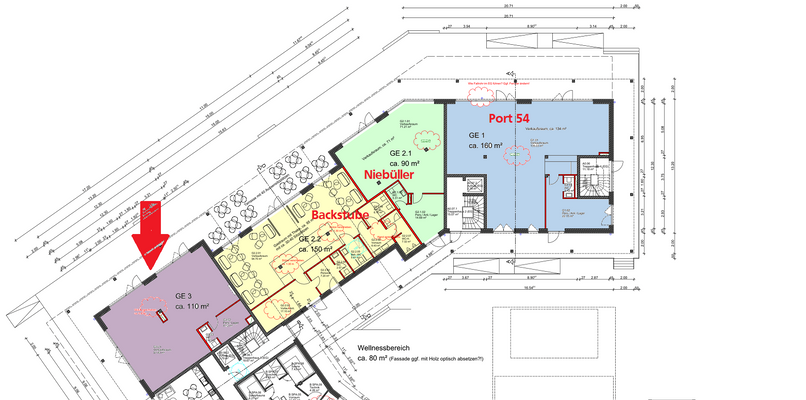 Grundriss Gewerbeeinheit 3