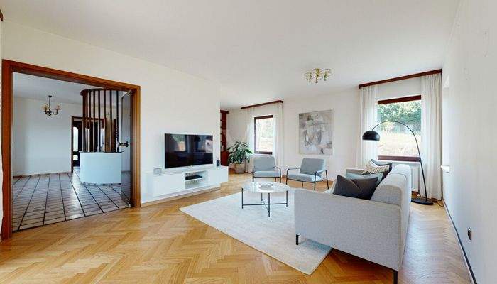 Virtuelles Staging Wohnbereich