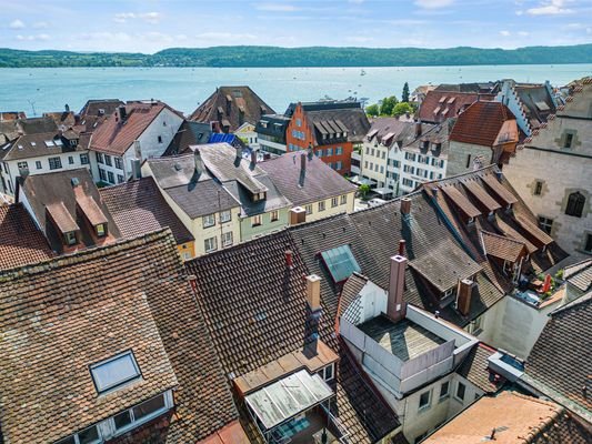 Dachterrasse mit schöner Aussicht