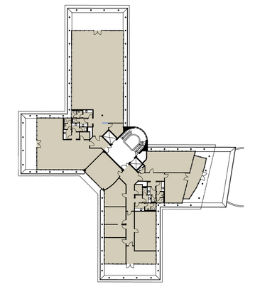 Flughafenstraße 54, Grundriss 4.OG