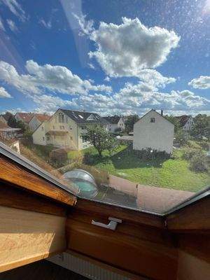 Blick aus dem Fenster