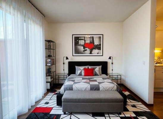 Schlafen - virtuell möbliert