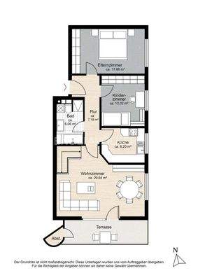 Grundriss Erdgeschoss 