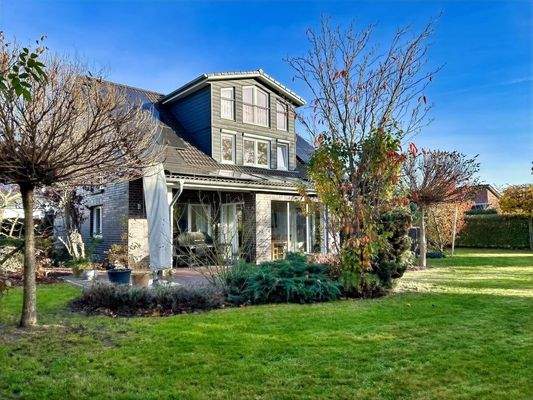 Rückwärtige Hausansicht