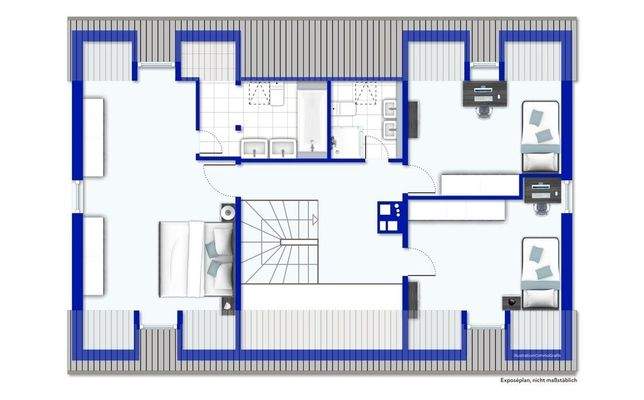 Grundriss Obergeschoss