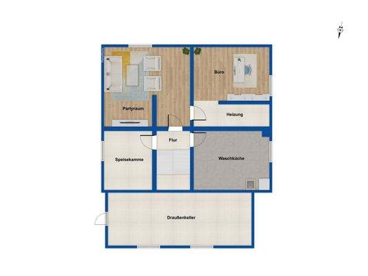 Grundriss Kellergeschoss