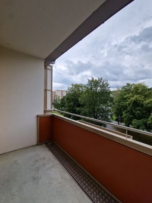 Balkon am Wohnzimmer