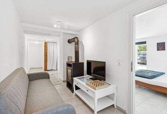 Herrenzimmer mit Kaminofen