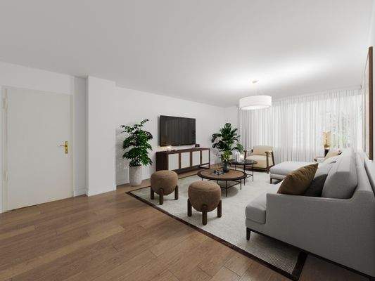 Wohnzimmer Visualisierung