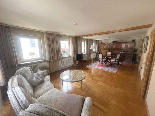 Wohn- und Esszimmer im Obergeschoss