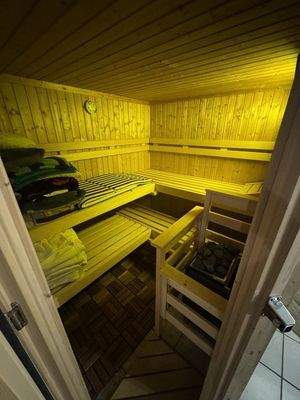 Sauna im Keller