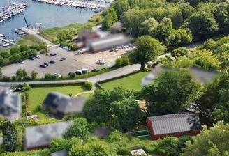 Blick auf den Yachthafen