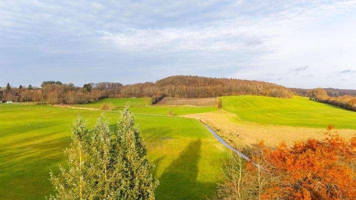 Blick vom Grundstück