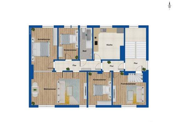 Grundriss Dachgeschoss