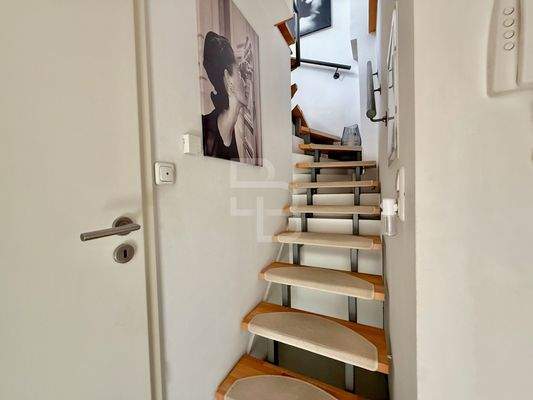 Aufgang Dachgeschoss 