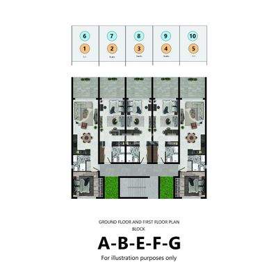 Apartments in a Complex Close to the Sea in North Cyprus Tatlısu