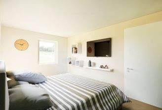 Ansicht Schlafzimmer