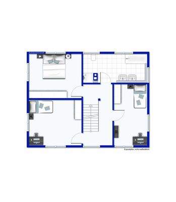 Grundriss Obergeschoss