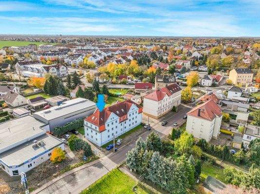 Objekt und Umgebungsbebauung