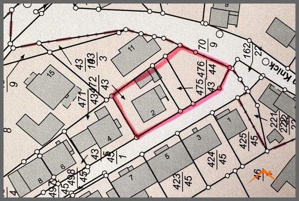 Lageplan Grundstück
