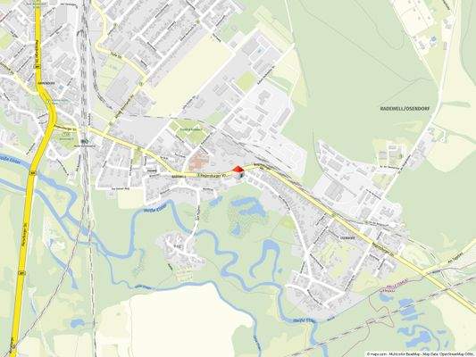 Geolyzer Kartenausschnitt