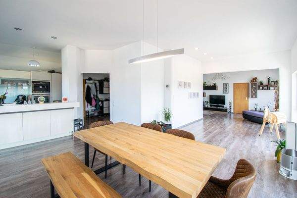 Esszimmer Blick Wohnzimmer