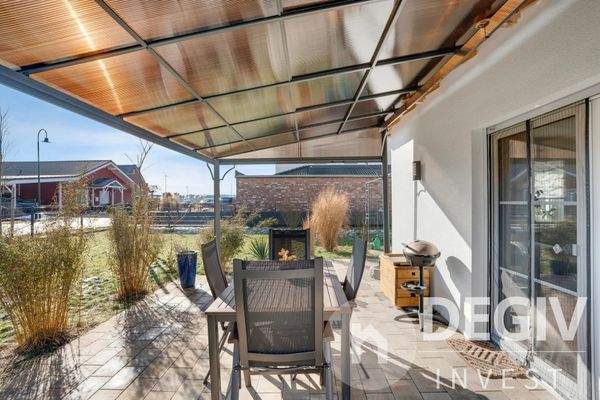 Überdachte Terrasse