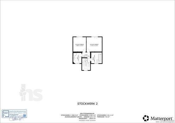 Grundriss - Obergeschoss