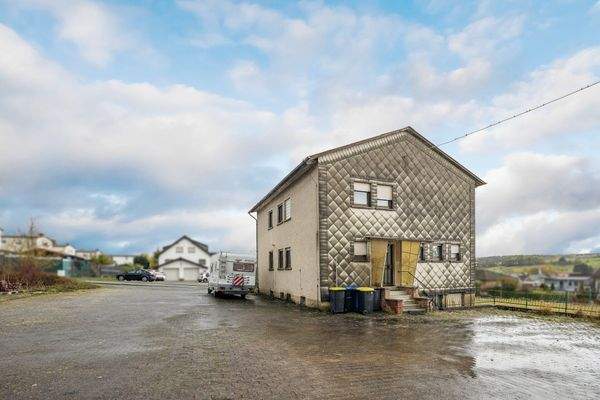 Wohnhaus, Eingang an der Rückseite 