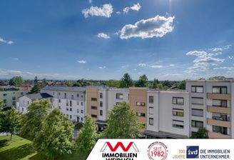 Blick vom Balkon