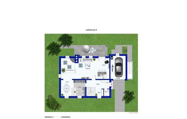 Erdgeschoss Grundriss