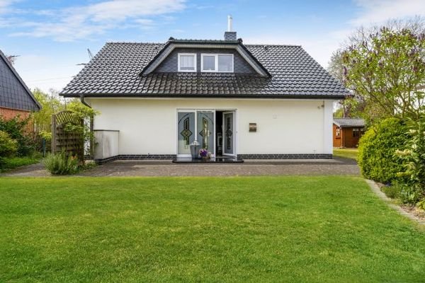 Hausansicht Eingangsbereich